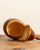 Wicker & Bamboo Woven Goose Basket, Shanghai, 1970's - Lone Fox