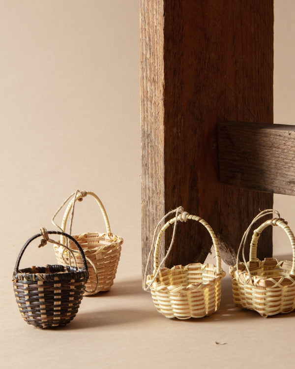 Wicker Basket Ornaments - Lone Fox