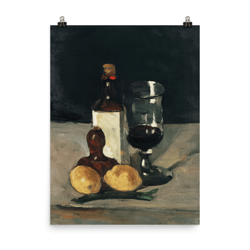 "Wine and Lemons" Art Print - Lone Fox