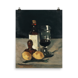 "Wine and Lemons" Art Print - Lone Fox