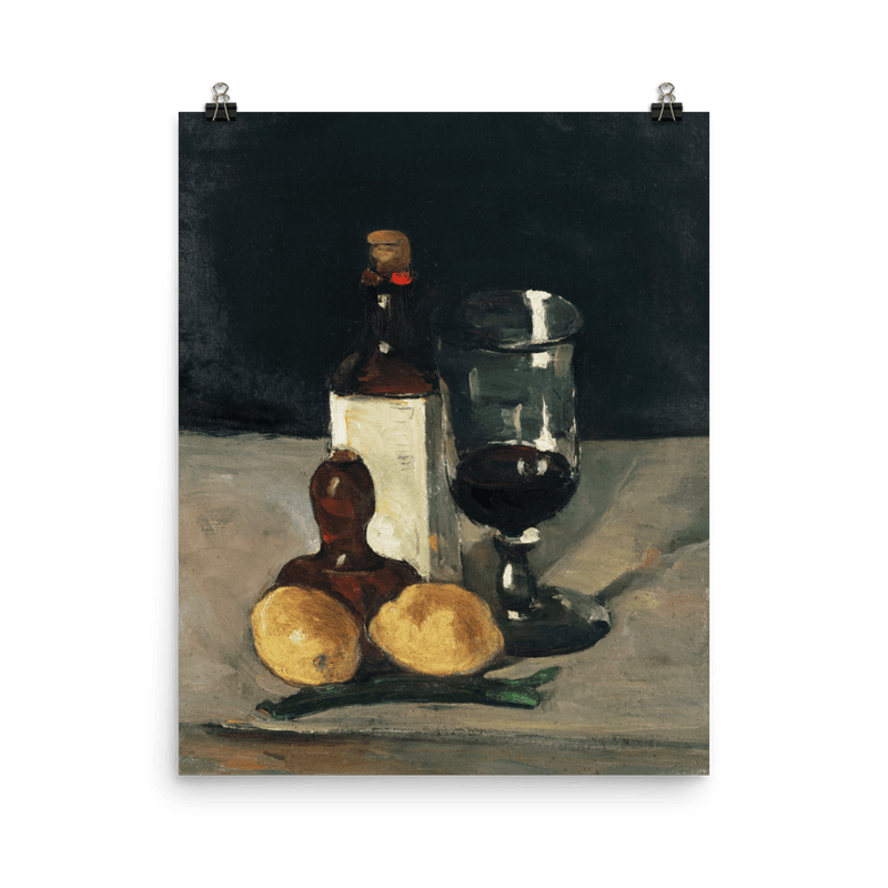 "Wine and Lemons" Art Print - Lone Fox