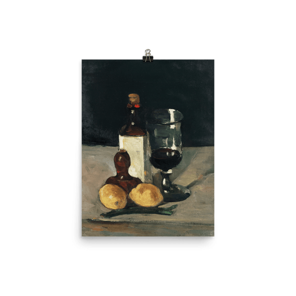 "Wine and Lemons" Art Print - Lone Fox