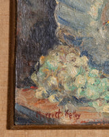 Wine Bottle and Shell Dish Still Life, American, Mid-Century - Lone Fox
