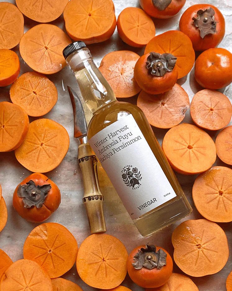 Winter Harvest Persimmon Vinegar - Lone Fox