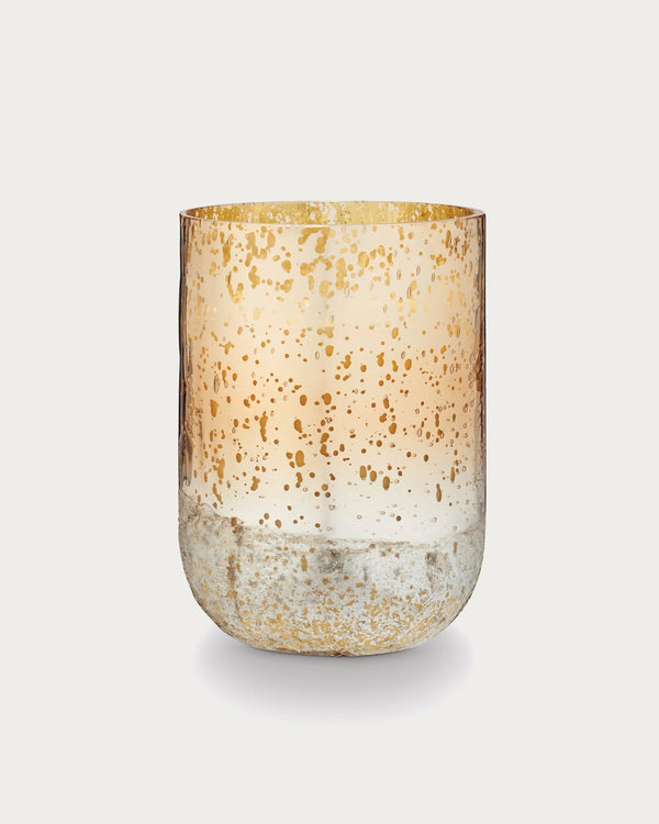 Winter White Radiant Glass Candle (Large) - Lone Fox