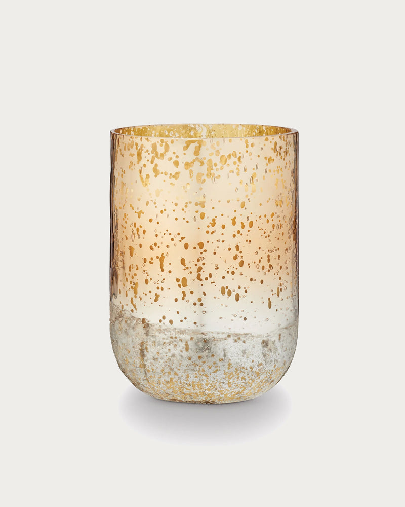 Winter White Radiant Glass Candle (Large) - Lone Fox