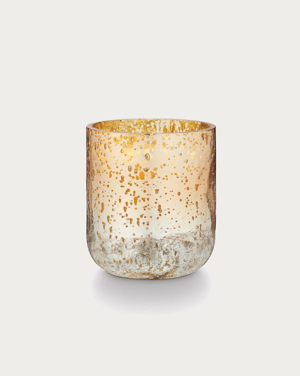 Winter White Radiant Glass Candle (Small) - Lone Fox