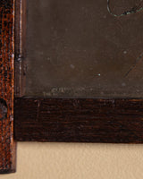Woman Metal Portrait Plate after A. G. Learned in Cross-Corner Frame - Lone Fox