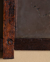 Woman Metal Portrait Plate after A. G. Learned in Cross-Corner Frame - Lone Fox