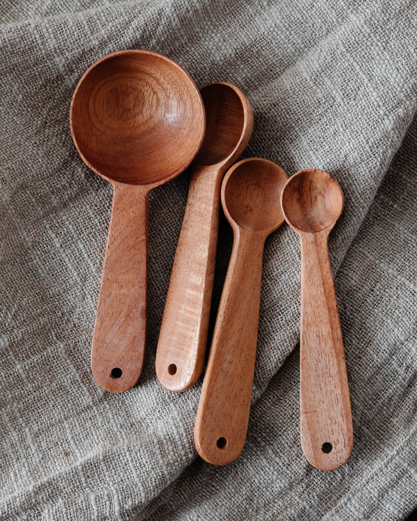 Wood Measuring Spoons - Lone Fox