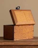 Wooden Box with Compartments, Early 20th Century - Lone Fox