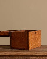Wooden Box with Compartments, Early 20th Century - Lone Fox
