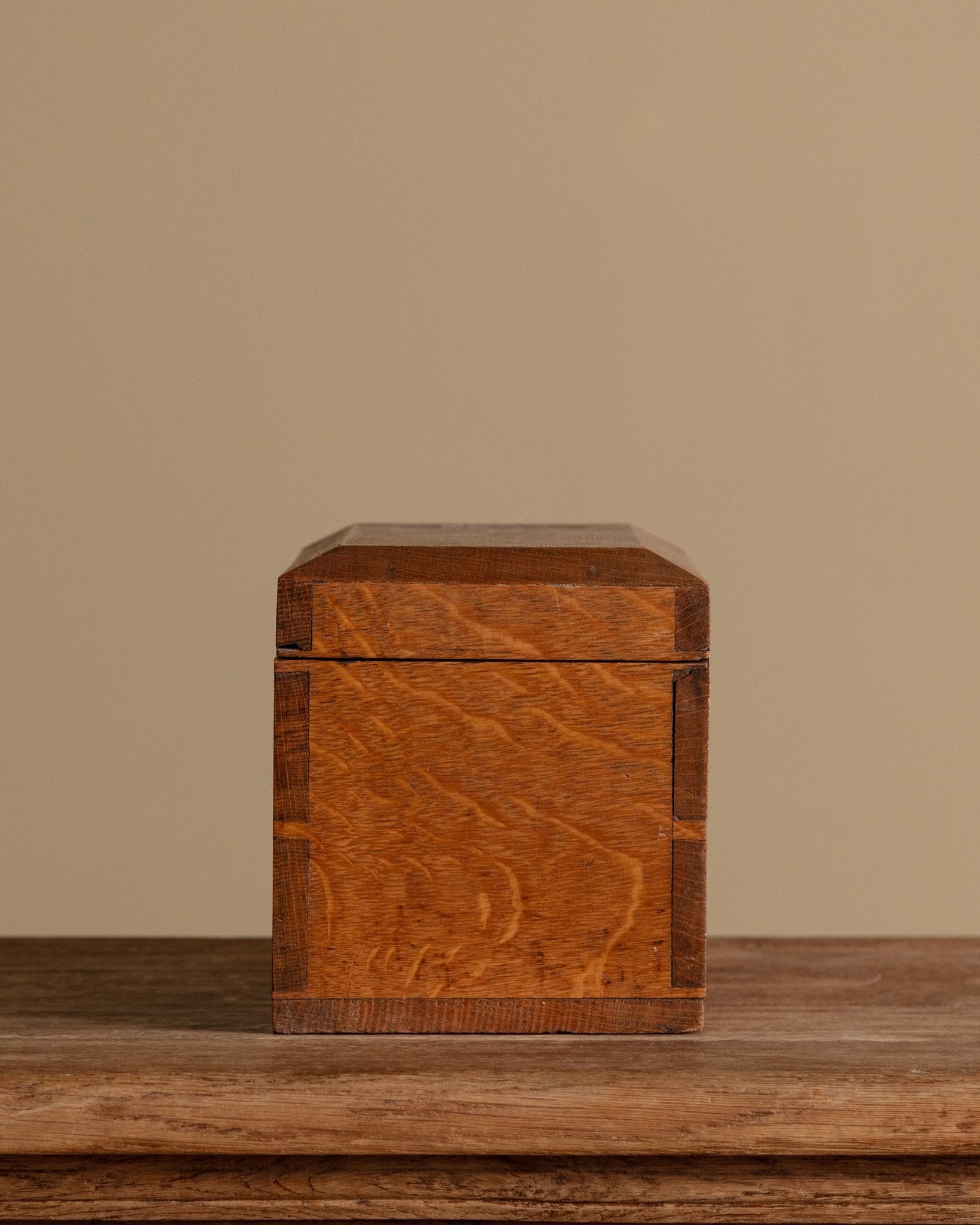 Wooden Box with Compartments, Early 20th Century – Lone Fox