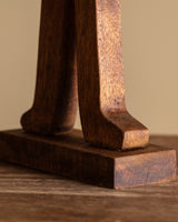 Wooden Figure Object, American, 1980's - Lone Fox