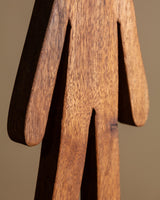 Wooden Figure Object, American, 1980's - Lone Fox