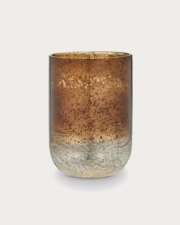 Woodfire Radiant Glass Candle (Large) - Lone Fox