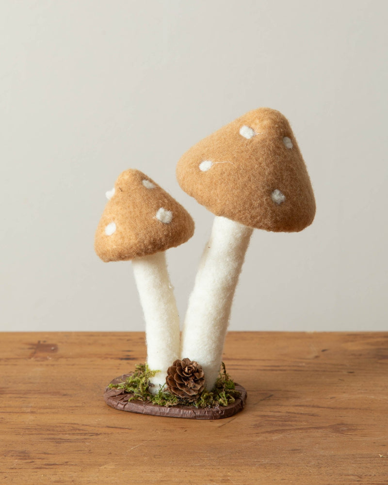 Woodland Felt Mushrooms - Lone Fox