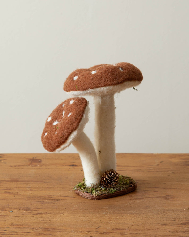 Woodland Felt Mushrooms - Lone Fox