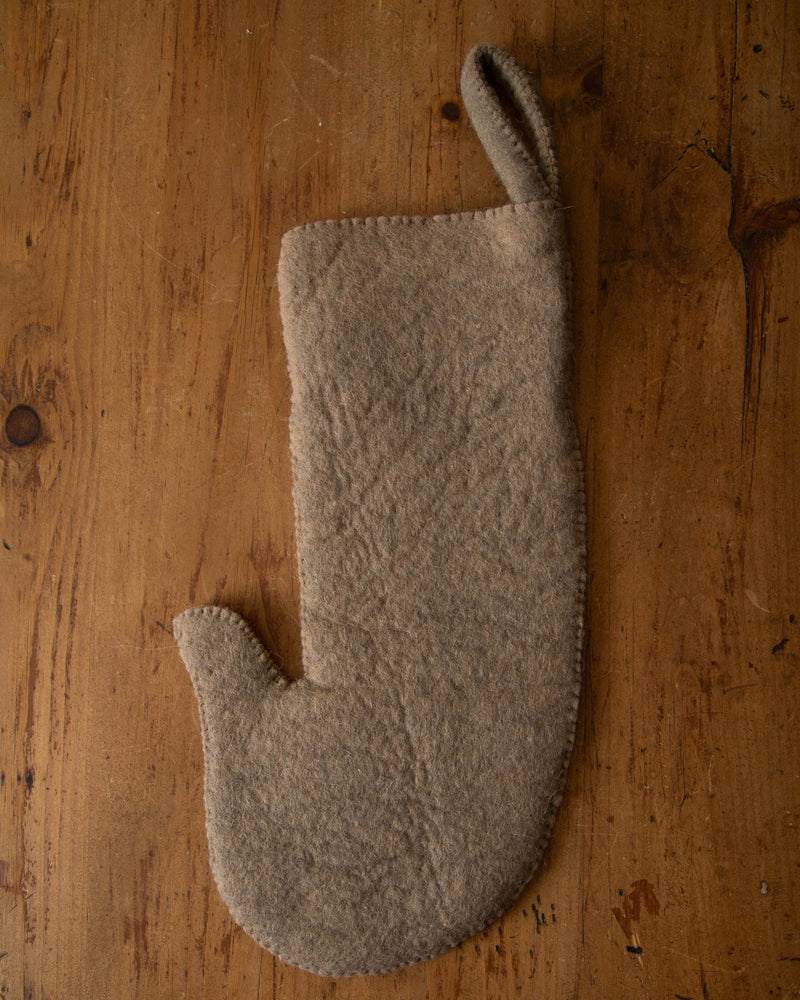 Wool Felt Dove Shaped Stocking - Lone Fox