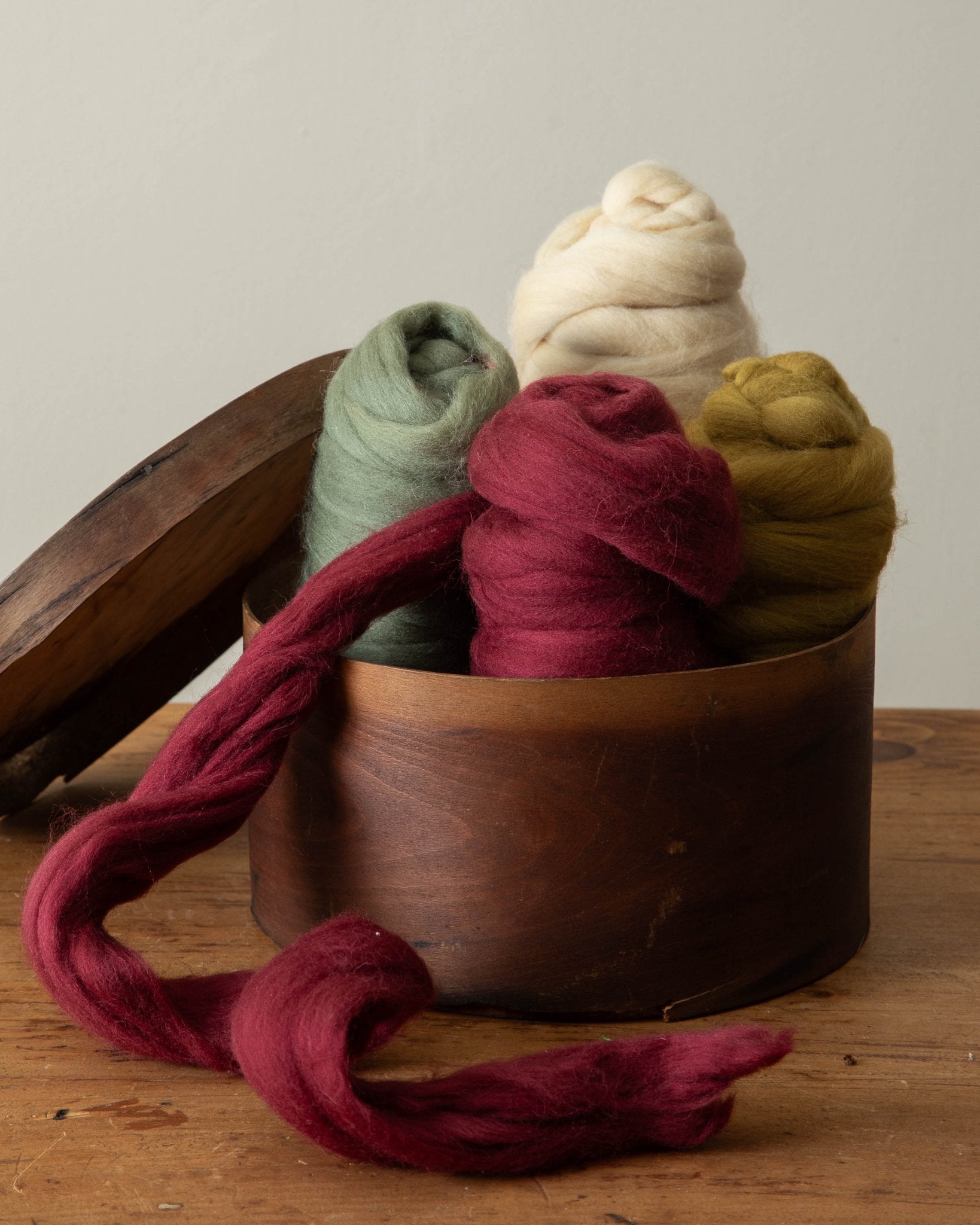 Wool Felt Roving Yarn – Lone Fox