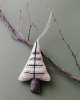 Wool Felt Tree Ornament - Lone Fox