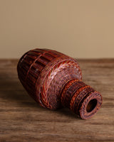 Woven Bamboo Vase, Japan, 1960's - Lone Fox