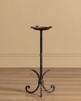 Wrought Iron Floor Ashtray Stand, Spain, Early 20th Century - Lone Fox