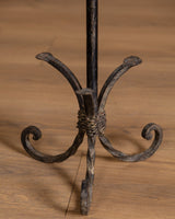 Wrought Iron Floor Ashtray Stand, Spain, Early 20th Century - Lone Fox