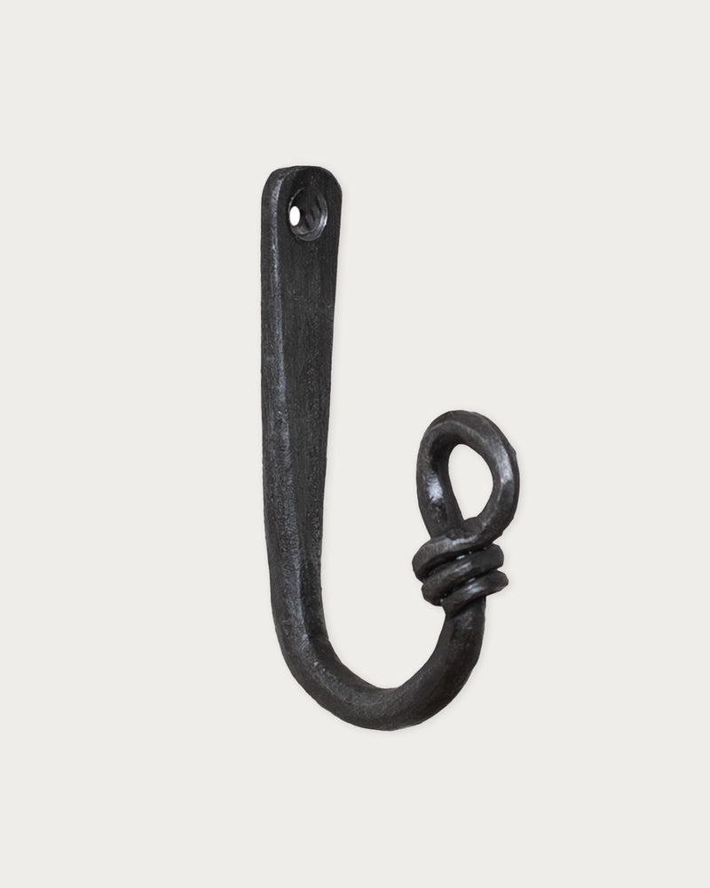 Wrought Iron Knotted Wall Hook - Lone Fox