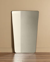 X-Large Tapered Brass Mirror 1, Italy, 1980s - Lone Fox