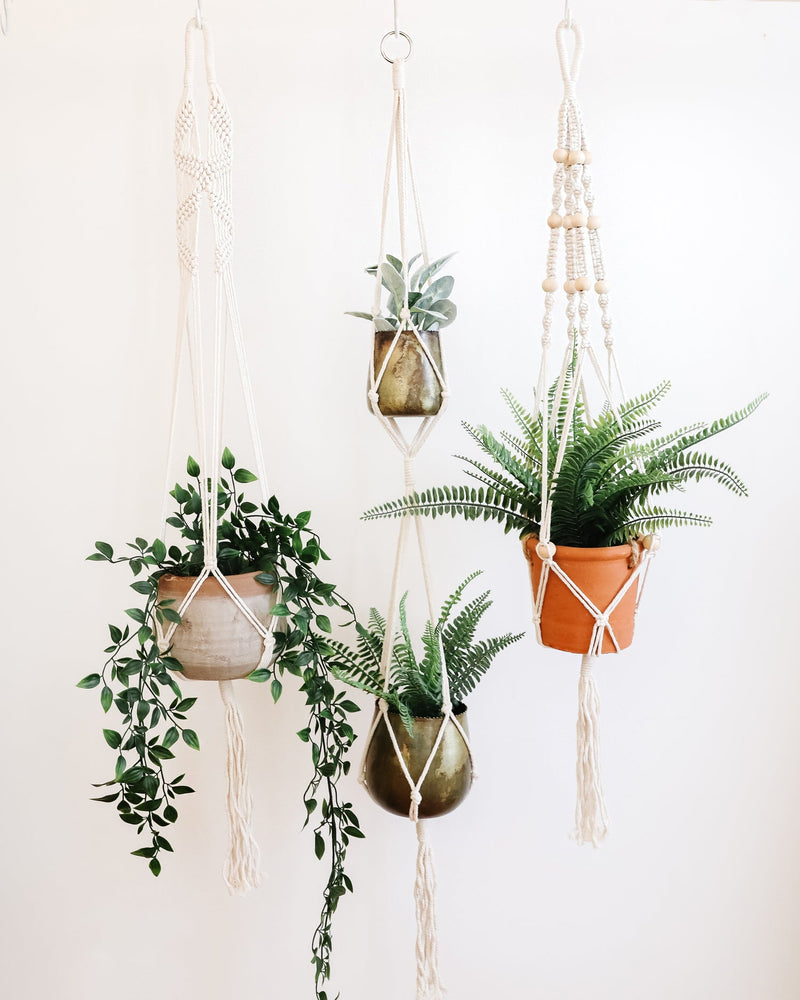plant hanger cord Your Favorite Macrame Plant Hangers