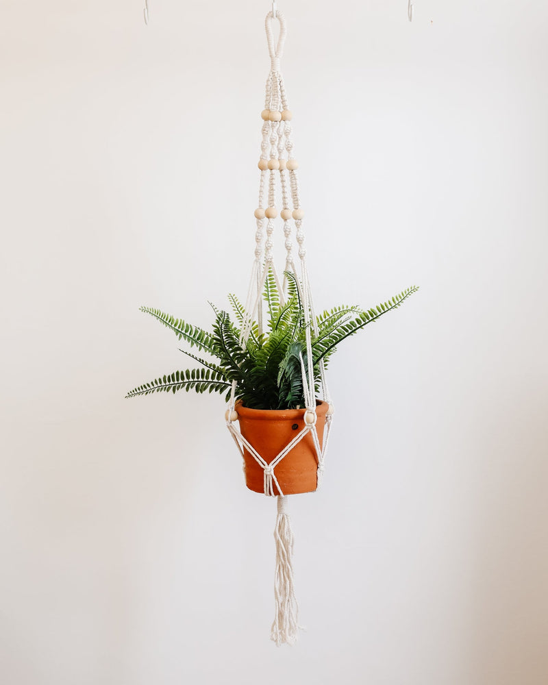 macrame plant hanger flat Your Favorite Macrame Plant Hangers – Lone Fox