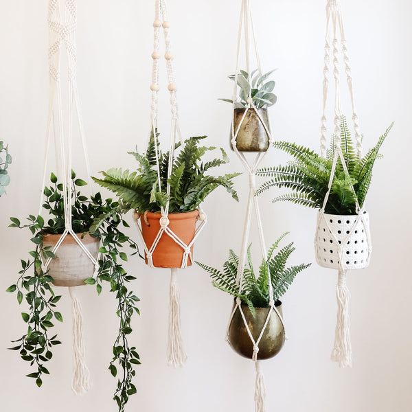 5mm macrame plant hanger Your Favorite Macrame Plant Hangers – Lone Fox