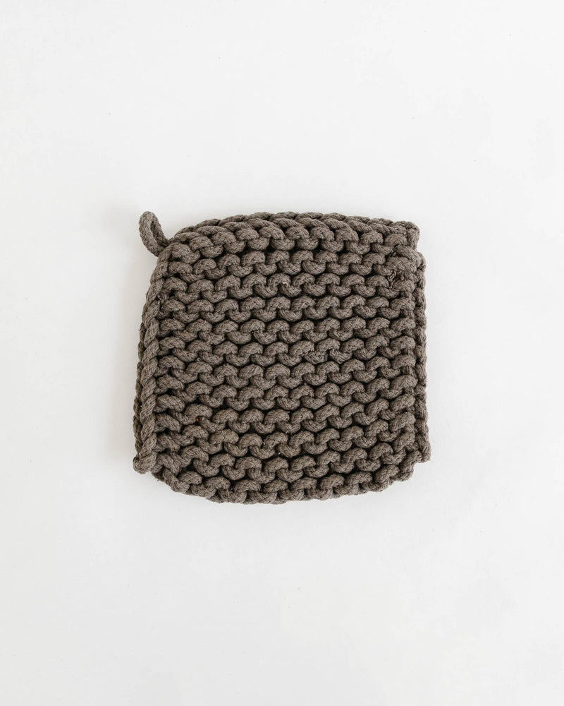 Crocheted Pot Holder- Neutral