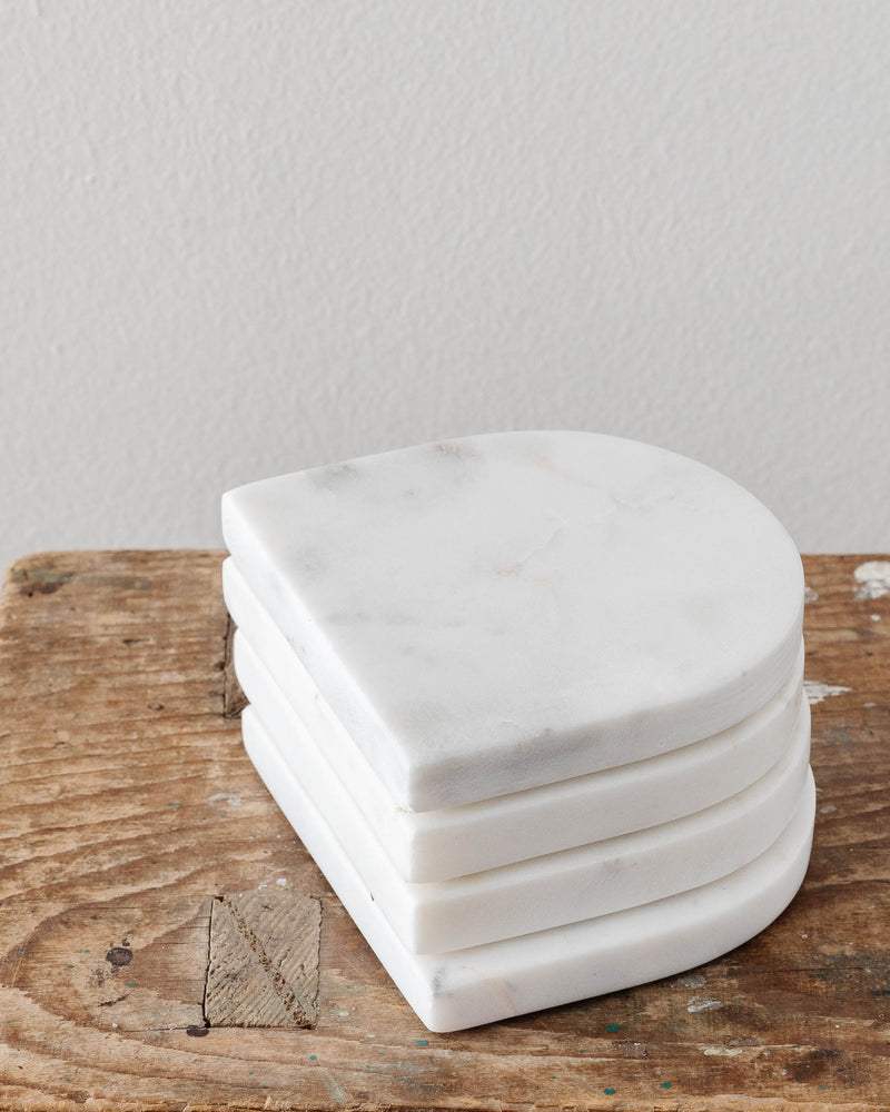 Arched Marble Coasters