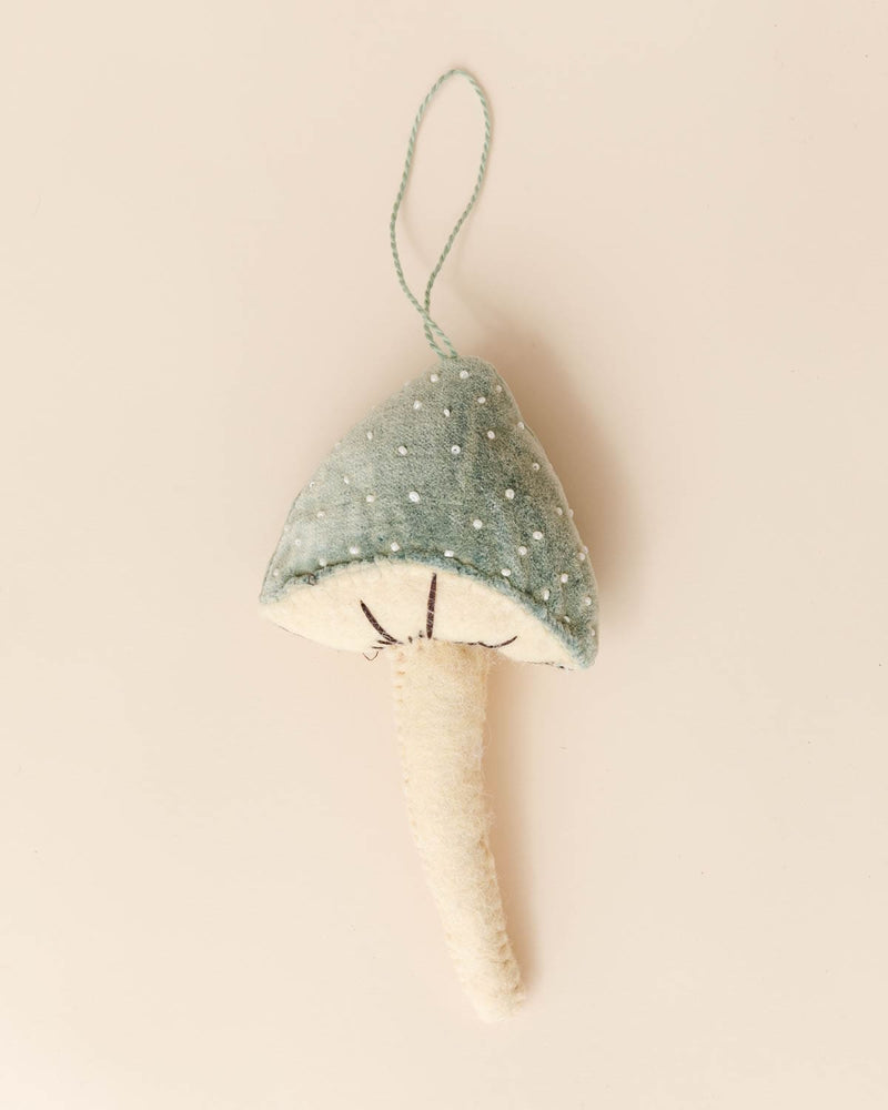 Beaded Mushroom Ornaments