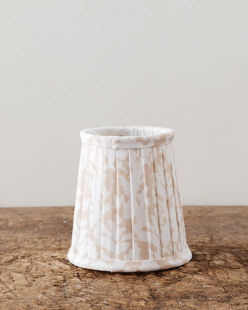 Fabric Pleated Sconce Shade