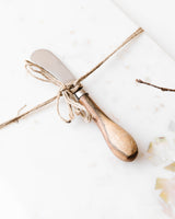 Snowflake Marble Cheese/Cutting Board Set