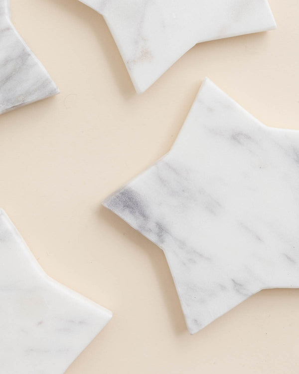 Marble Star Coasters