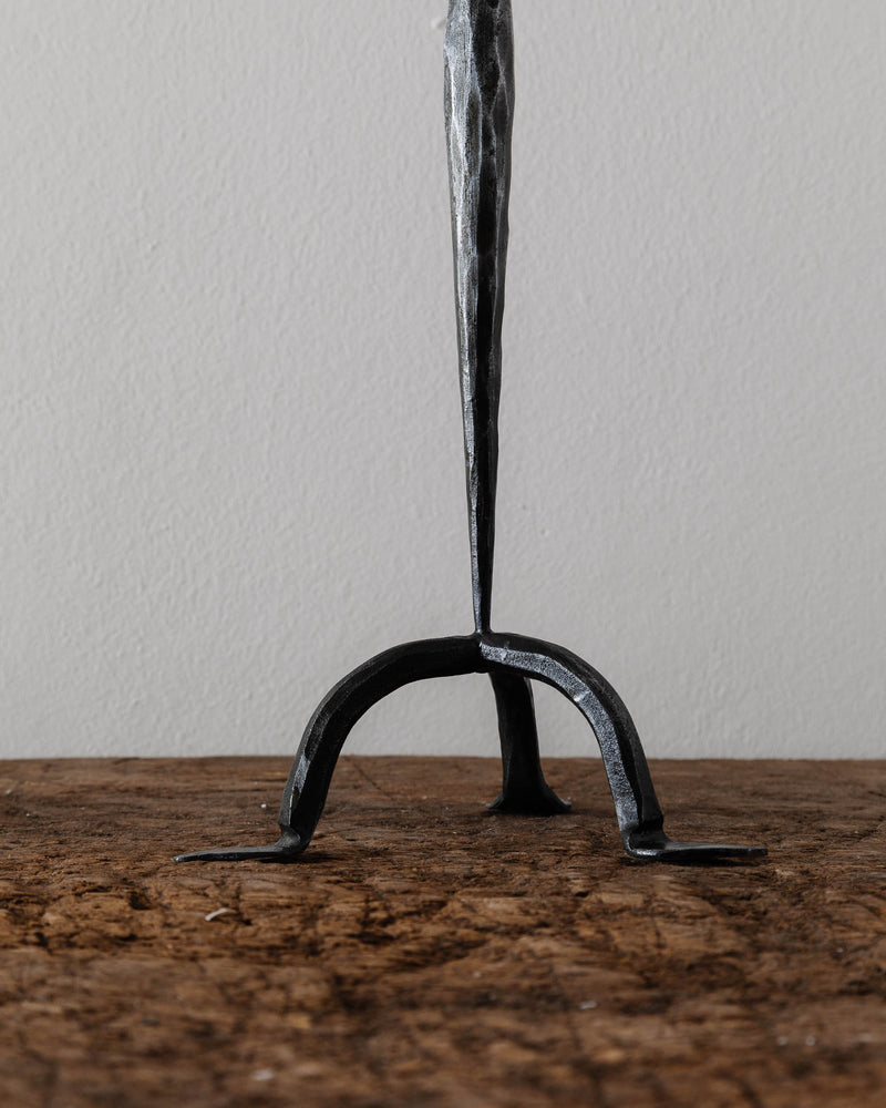 Hand Forged Tripod Steel Taper Holder