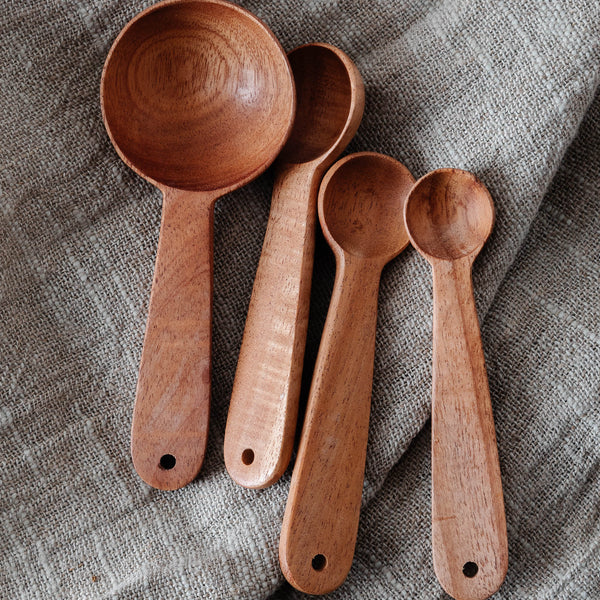 Wood Measuring Spoons – A Blissful Nest