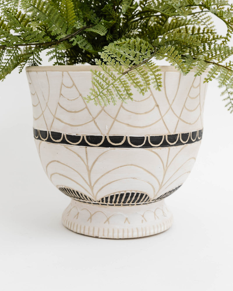 Dothan Hand Painted Planter