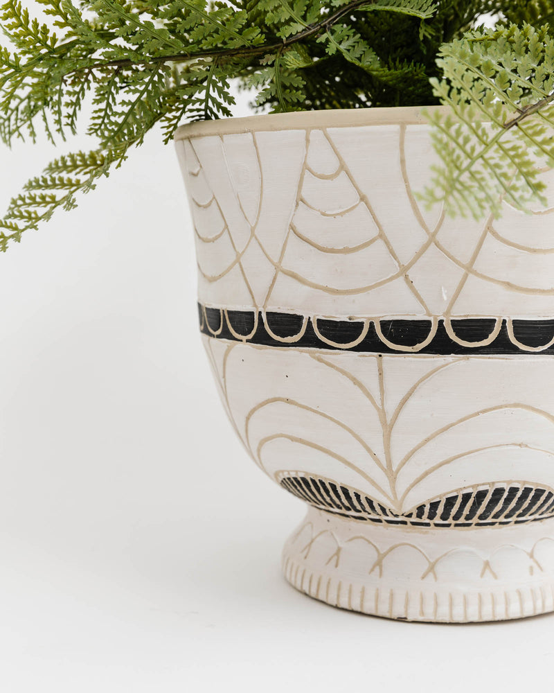 Dothan Hand Painted Planter