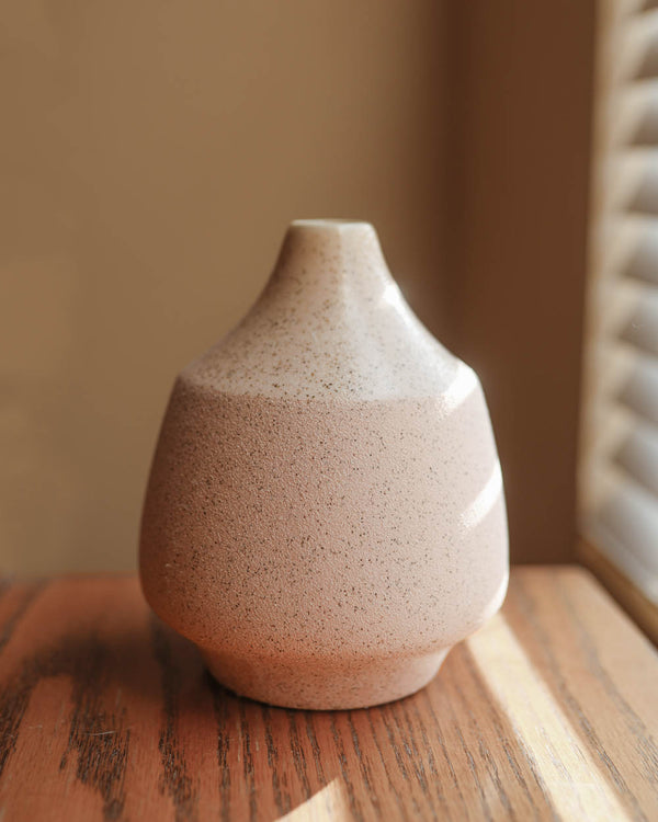 Mercury Blush Vase