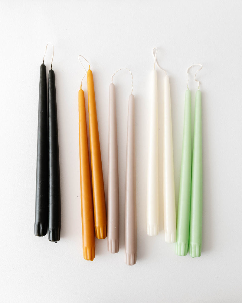12" Dripless Taper Candles (Set of 2)