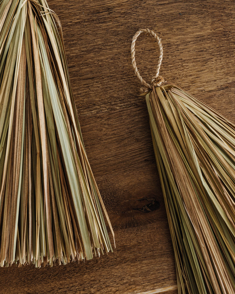 Dried Grass Tassel Ornament