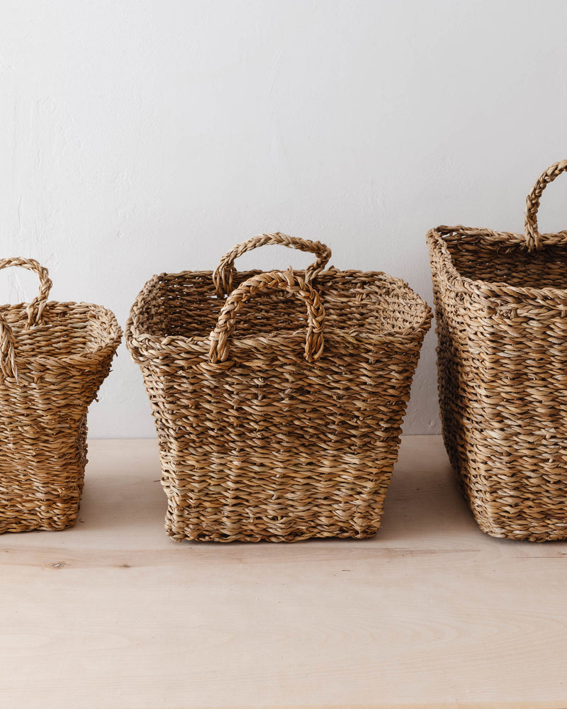 Rhyes Seagrass Baskets (Set of 3)