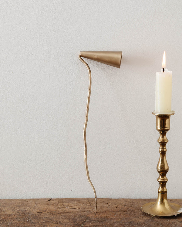 Atlas Gold Candle Snuffer