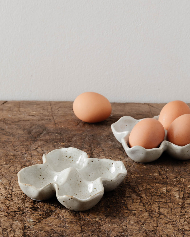Abeille Stoneware Egg Holder