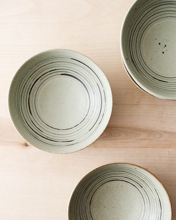 Organic Striped Bowls (Set of 6)